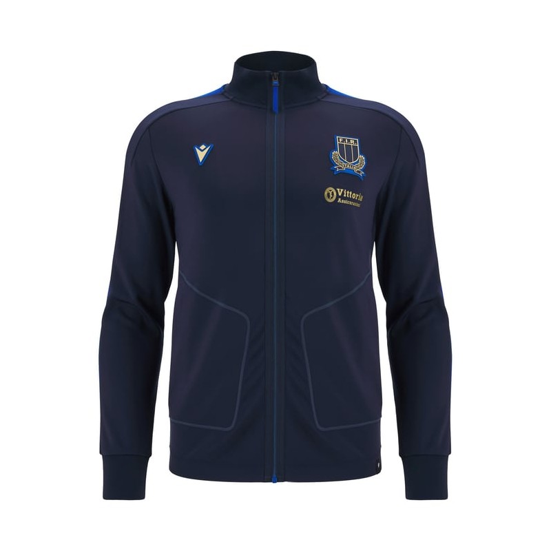 RUGBY ITALIA – CHAQUETA ANTHEM - MACRON - Temporada 2025/26