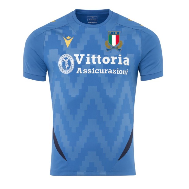 RUGBY ITALY - TRAINING SHIRT STAFF - MACRON - Season 2025/26