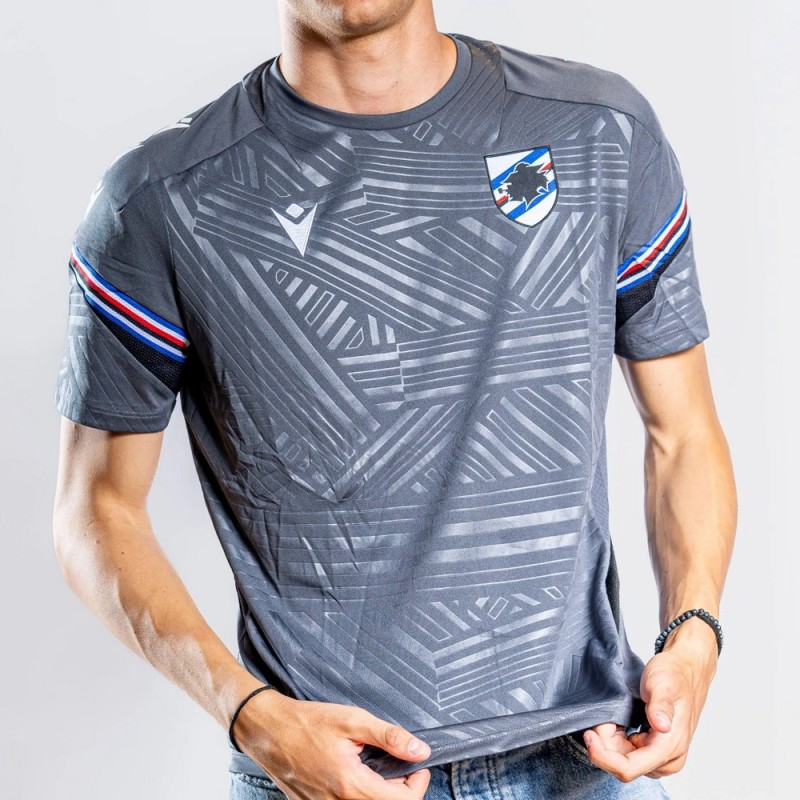 UC SAMPDORIA – CAMISETA DE ENTRENAMIENTO STAFF - MACRON - Temp. 2025/26