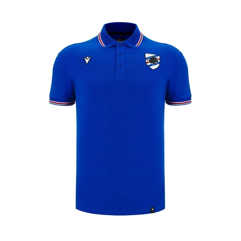 UC SAMPDORIA – POLO PLAYER TRAVEL BAUMWOLLE - MACRON - Saison 2025/26