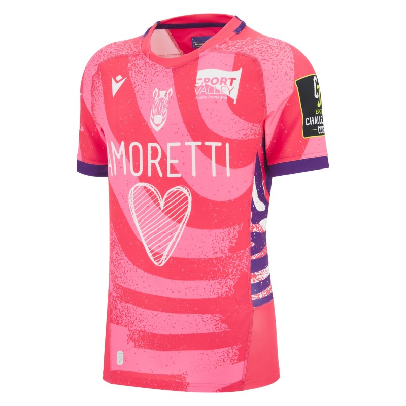 ZEBRE RUGBY ITALIA – MAGLIA GARA BODYFIT THIRD 2025/26 - MACRON