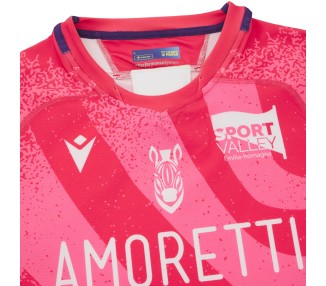 ZEBRE RUGBY ITALIE - MAILLOT MATCH THIRD - MACRON - SAISON 2025/26