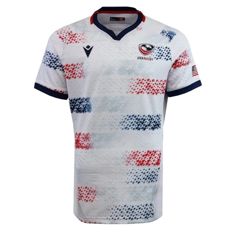 ÉTATS-UNIS USA RUGBY - MAILLOT MATCH BODYFIT HOME - MACRON - SAISON 2025/26