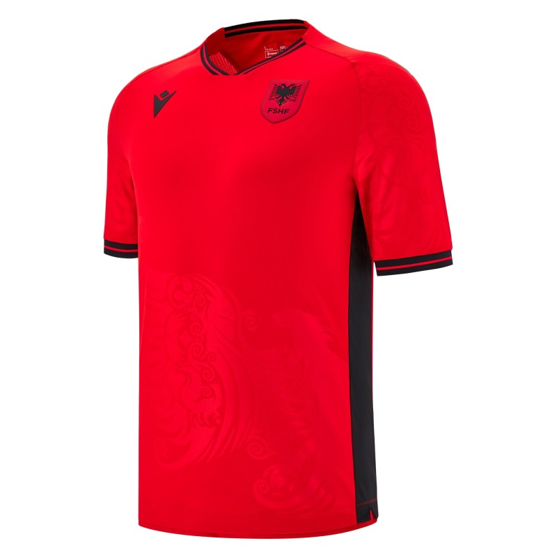 ALBANIE FOOTBALL - MAILLOT MATCH HOME - MACRON - Saison 2025/26