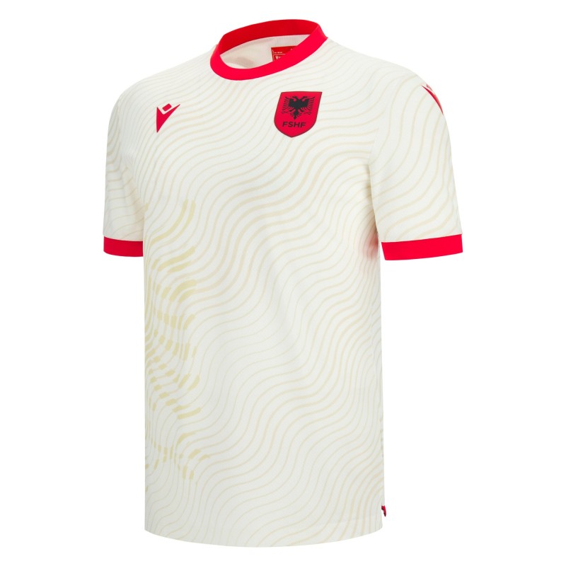 ALBANIEN FUSSBALL - MATCH TRIKOT AWAY - MACRON - Saison 26/27