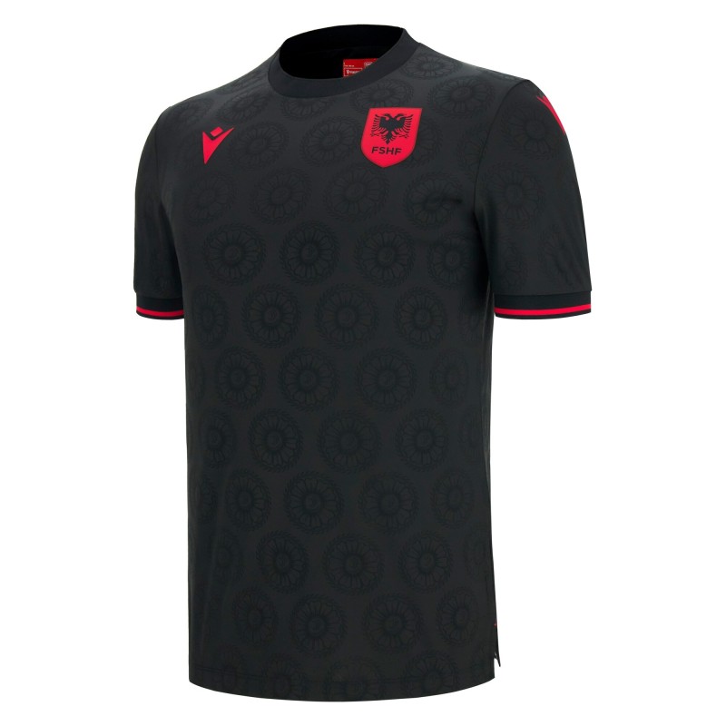 ALBANIA FOOTBALL SOCCER - MATCH SHIRT AWAY - MACRON - Season 2026/27