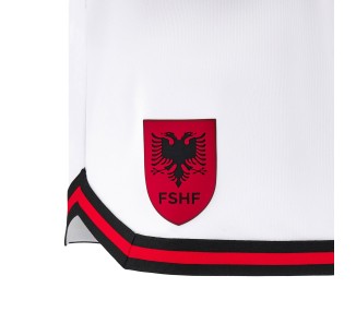 ALBANIA FOOTBALL SOCCER - MATCH SHORTS AWAY - MACRON - Season 2025/26
