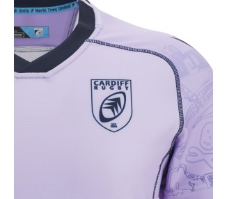 CARDIFF BLUES RUGBY - MATCH SHIRT TRAINING - MACRON - Season 2025/26