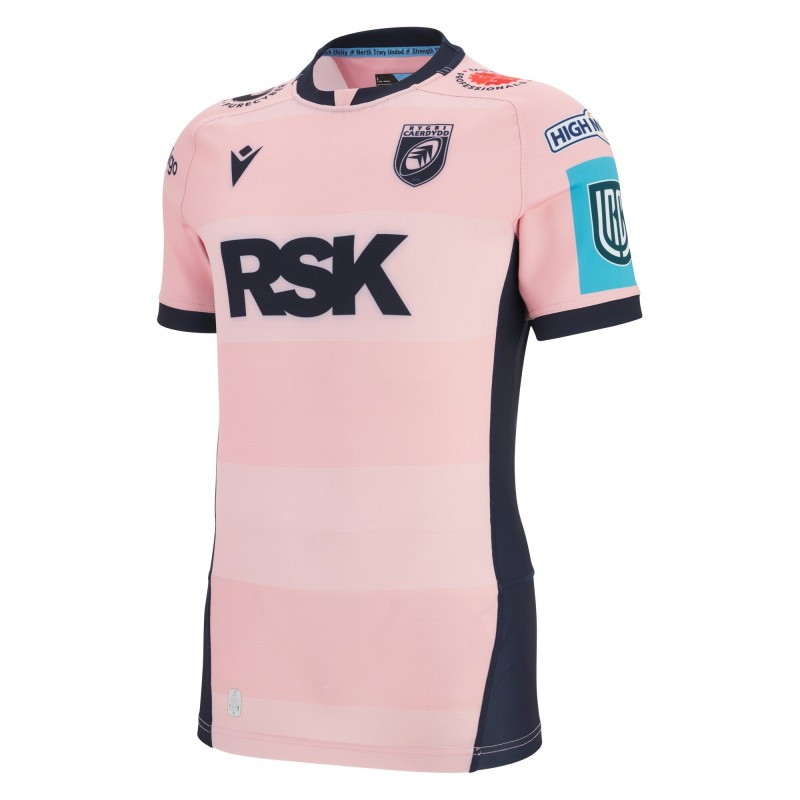 CARDIFF BLUES RUGBY – MAGLIA GARA BODY FIT AWAY - MACRON - Stagione 2025/26