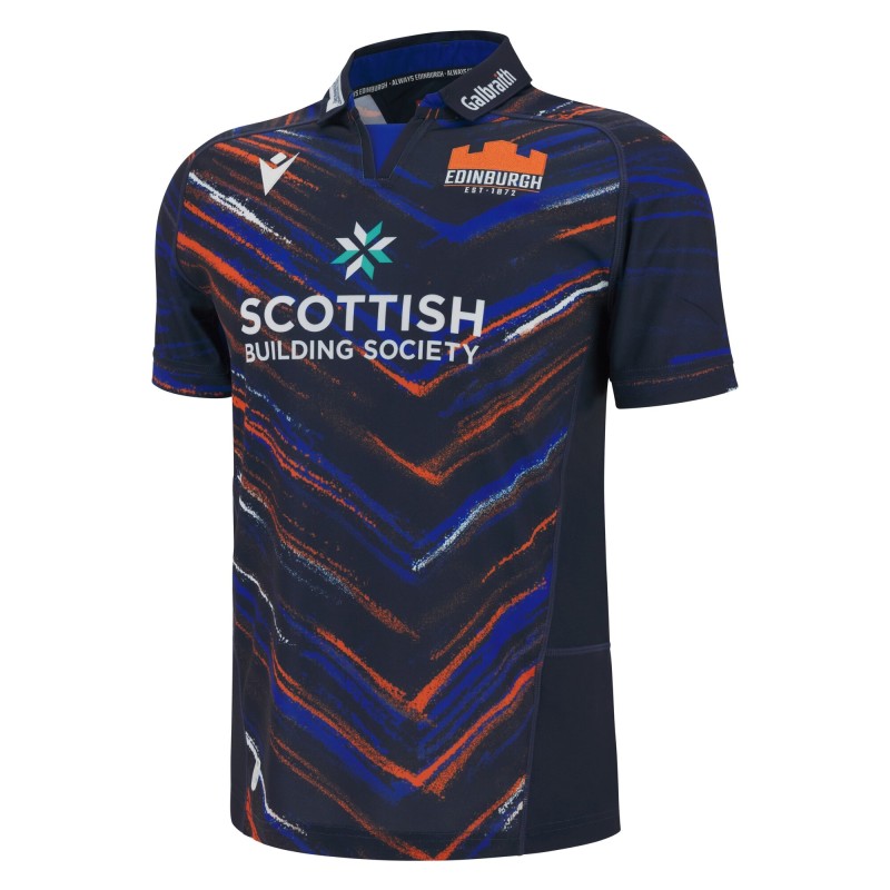 EDINBURGH RUGBY – MAGLIA GARA HOME - MACRON - Stagione 2025/26
