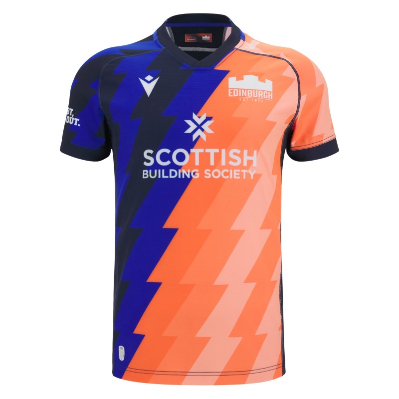 EDINBURGH RUGBY - CAMISETA MATCH TRAINING - MACRON - Temp. 2025/26