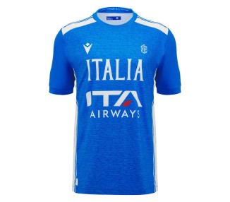 BALONCESTO ITALIA - CAMISETA WARM UP CUSTOM - MACRON - Temp. 2026/27