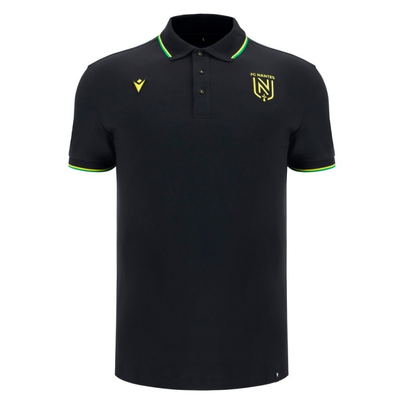 FC NANTES – POLO CAMISETA TRAVEL PLAYER - MACRON - Temp. 2025/26