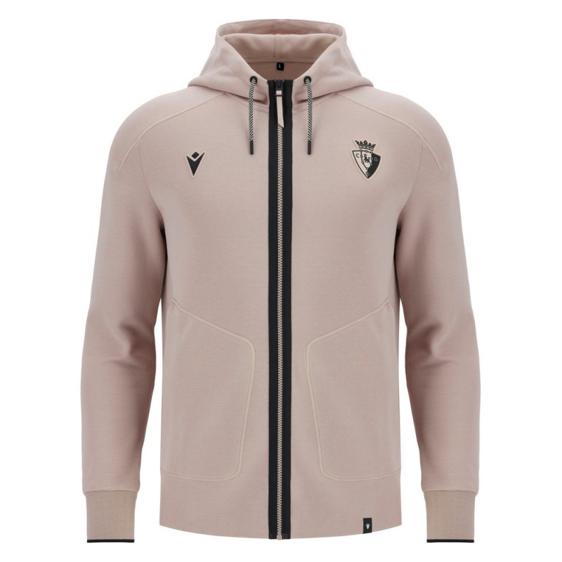 OSASUNA – SUDADERA CAPUCHA ALGODÓN - MACRON - Temp. 2025/26