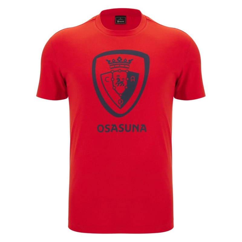 OSASUNA – MAGLIA LF TIFOSO COTONE - MACRON - Stagione 2025/26
