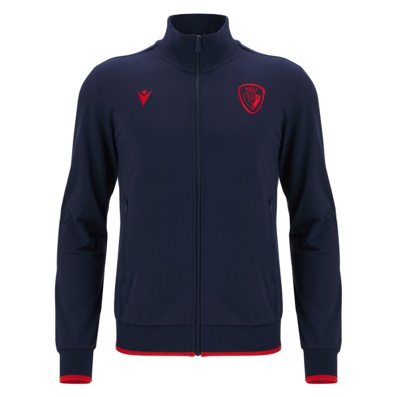 OSASUNA – SWEAT SURVÊTEMENT COTON LF - MACRON - Saison 2025/26