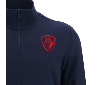 OSASUNA – GIACCA FELPA TUTA LF COTONE - MACRON - Stagione 2025/26