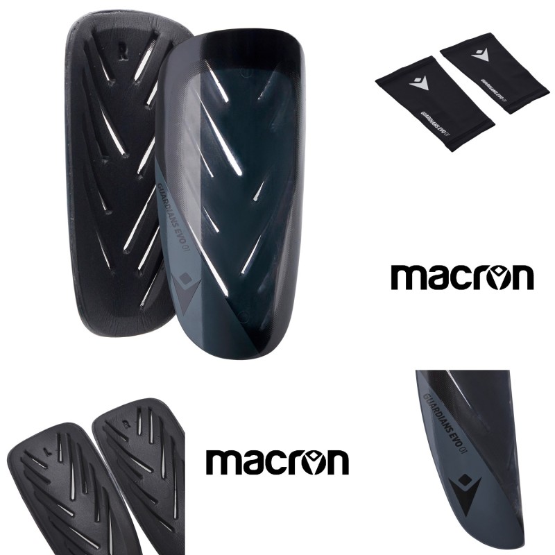 FUSSBALL-SCHIENBEINSCHONER GUARDIANS EVO 01 - MACRON - Größe XS - L