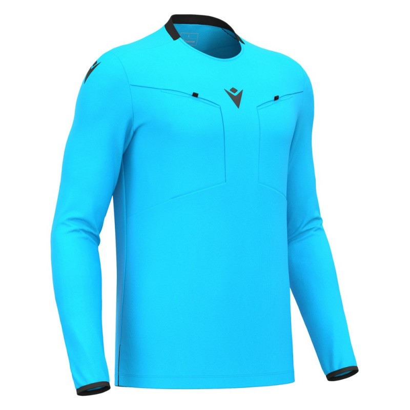 MAGLIA CALCIO ARBITRO FRISK ML - MACRON - Taglie da XS a 3XL