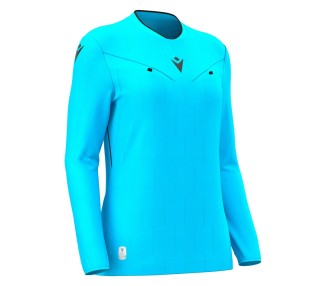 ECO MAGLIA CALCIO DONNA ARBITRO TESS ML - MACRON - Taglie XS - 2XL