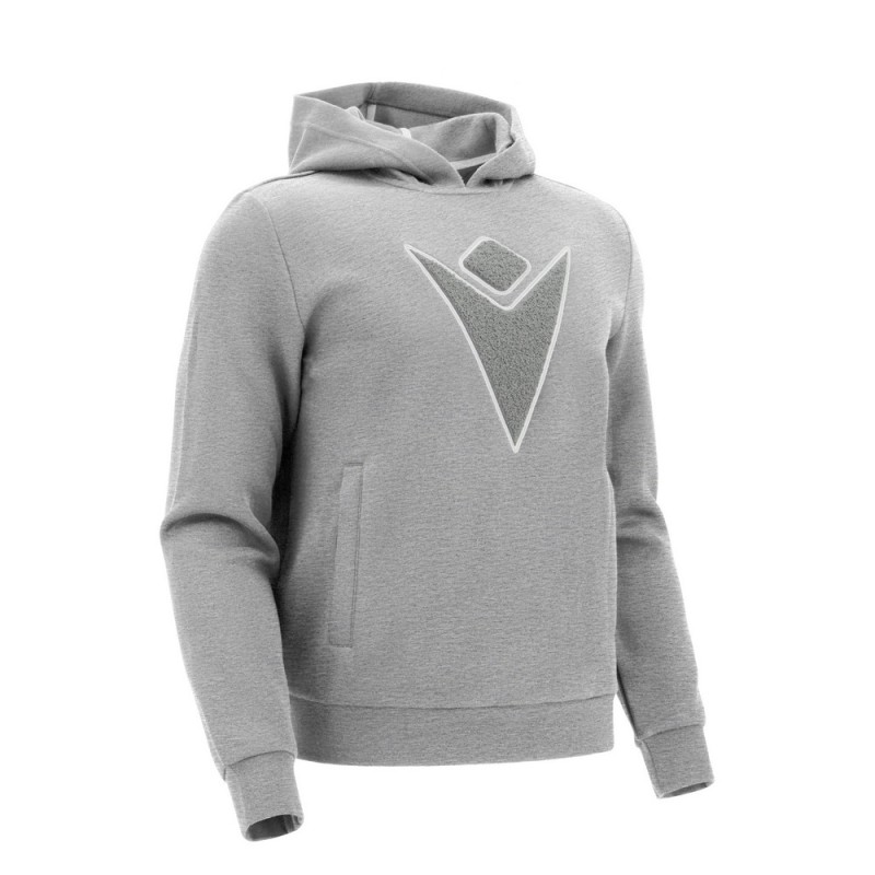 FELPA CON CAPPUCCIO DYNAMIC COTONE PESANTE - MACRON - Taglie da S a 5XL