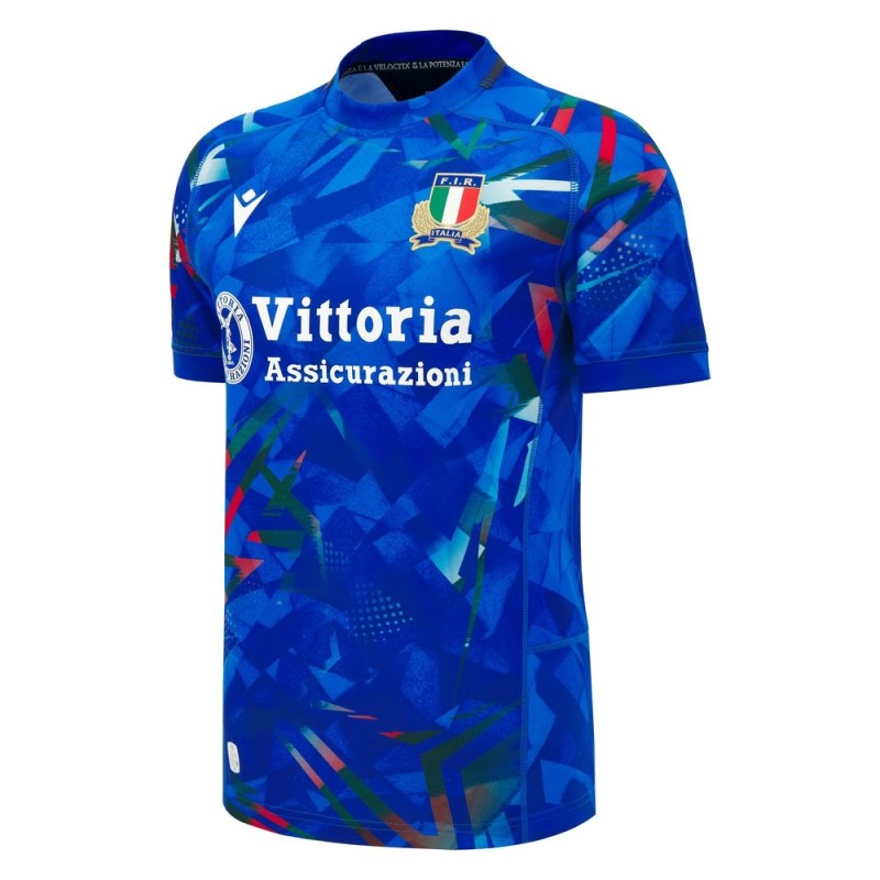 RUGBY ITALIE - MAILLOT MATCH HOME - MACRON - Saison 2026/27