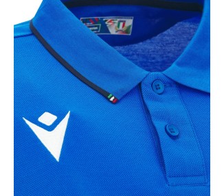 RUGBY ITALIA - CAMISETA COTON MATCH HOME ML - MACRON - Temp. 2026/27