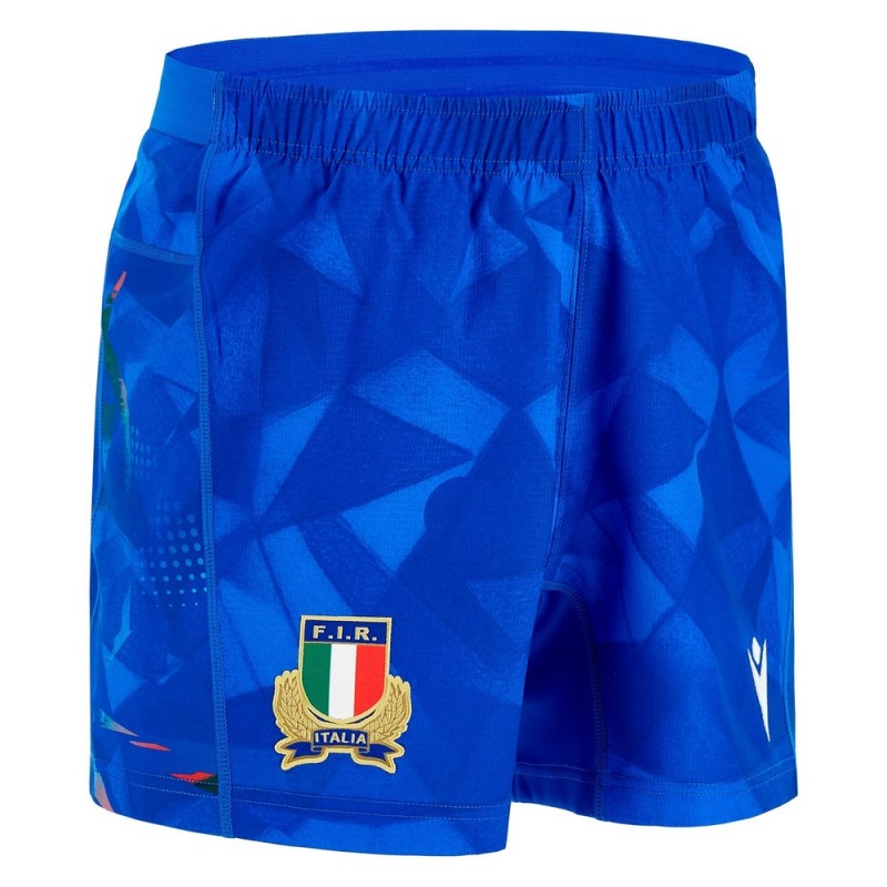 RUGBY ITALIA – PANTALONCINI GARA HOME - MACRON - Stagione 2026/27