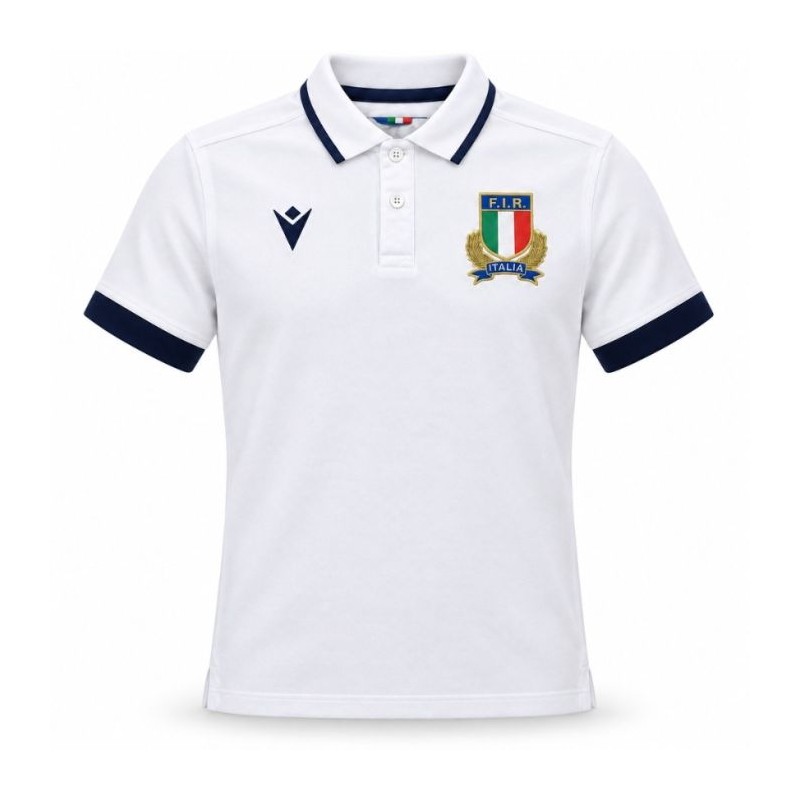 RUGBY ITALY - COTTON SHIRT MATCH AWAY MM - MACRON - Season 2026/27