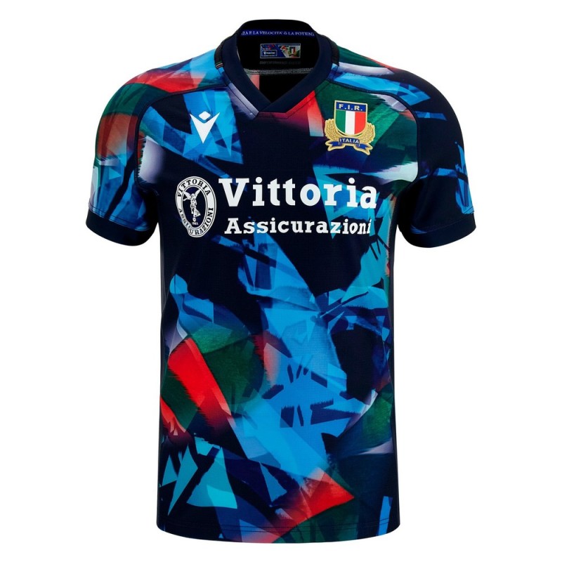 RUGBY ITALIA – MAGLIA ALLENAMENTO TRAINING JERSEY - MACRON - Stagione 2026/27