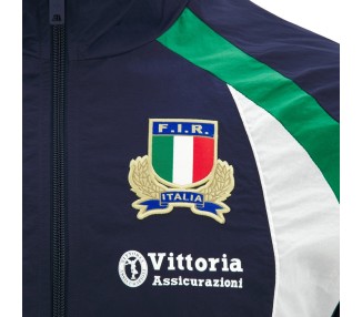 RUGBY ITALIA – GIACCA ANTHEM WARM UP - MACRON - Stagione 2026/27