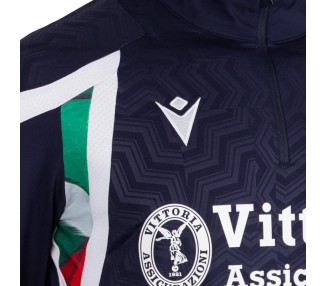 RUGBY ITALIEN – TRAININGSJACKE TRAININGSANZUG PLAYER - MACRON - Saison 2026/27