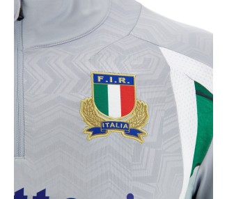 RUGBY ITALIA – CHAQUETA CHANDAL ENTRENAMIENTO STAFF - MACRON - Temp. 2026/27
