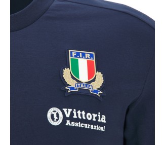 RUGBY ITALIE – MAILLOT ATHLEISURE COTON - MACRON - Saison 2026/27