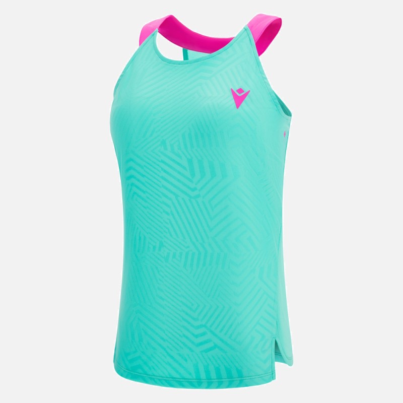 WOMAN SINGLET VESTE SHIRT TENNIS PADEL ICIAR - MACRON - Size XS - XL - Picture 23 of 24