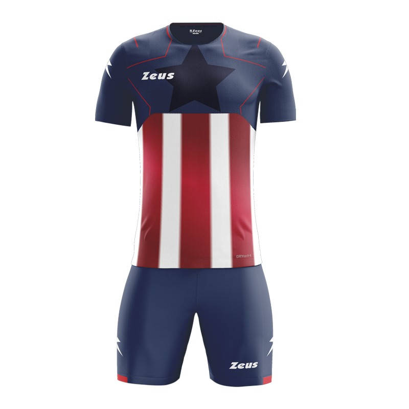 SHORTS + SHIRT FOOTBALL SOCCER KIT HERO - ZEUS - Size M