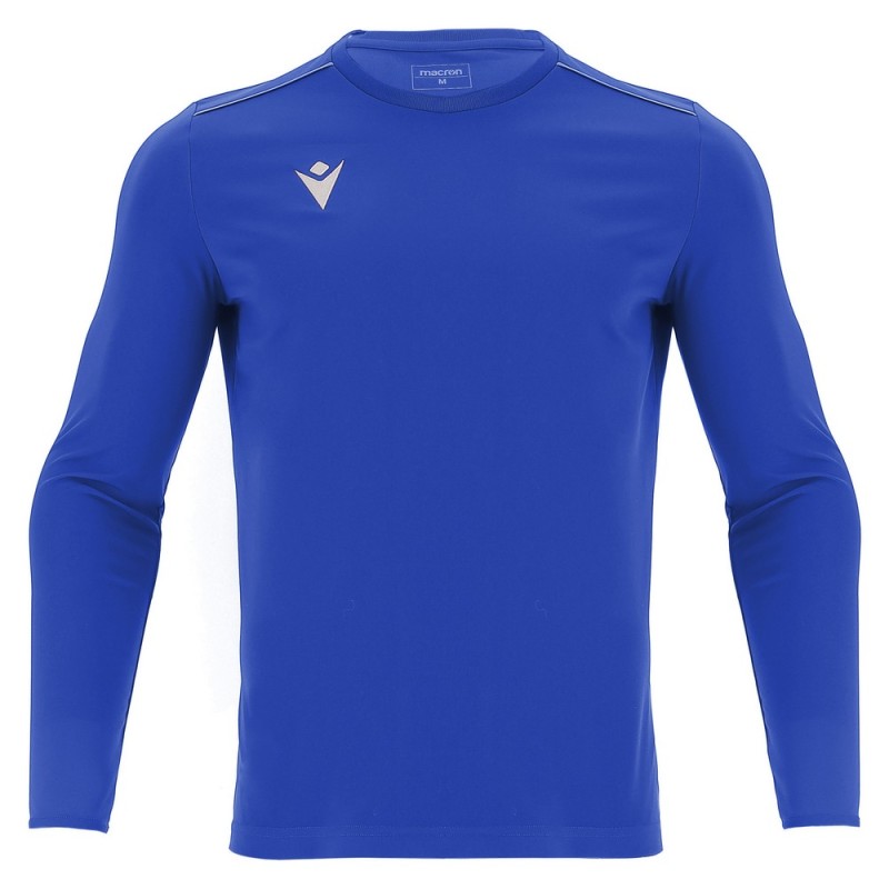 SHIRT FOOTBALL SOCCER RIGEL HERO - LS - MACRON - Size 4XS - 5XL - Picture 13 of 26