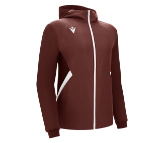 CHAQUETA SUDADERA CHANDAL CAPUCHA TIAMAT MICROFIBRA - MACRON Da 3XS a 5XL