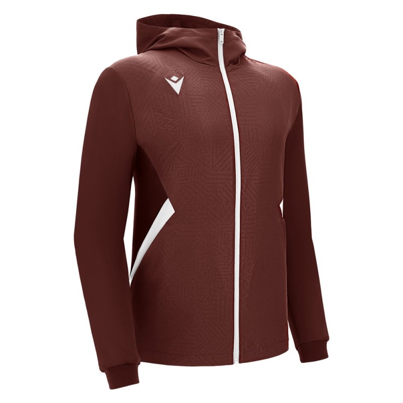CHAQUETA SUDADERA CHANDAL CAPUCHA TIAMAT MICROFIBRA - MACRON Da 3XS a 5XL