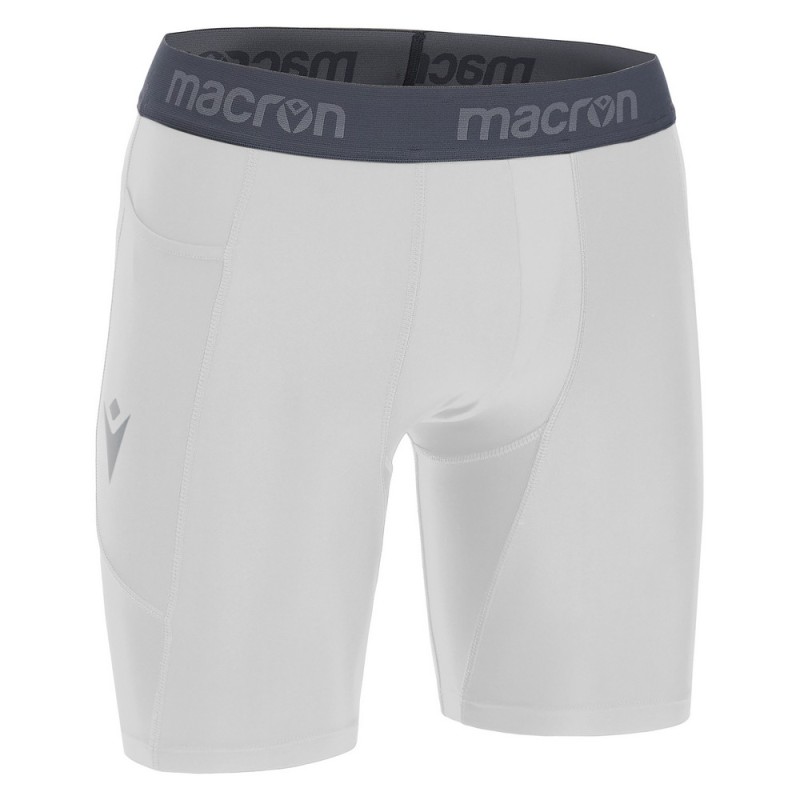 BASELAYER SHORTS UNDERSHORTS MOBILE POCKET LOTUS - MACRON - From 3XS to 3XL - Picture 7 of 9