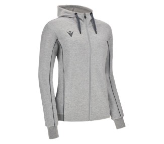 KAPUZEN PULLOVER DAMEN SWEATSHIRT ZIP ECO BAUMWOLLE BASS - MACRON - XS bis 3XL