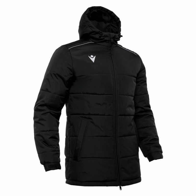 PADDED JACKET PARKA BOMBER HOOD GYOR - MACRON - Sizes from 3XS to 5XL - Picture 11 of 11