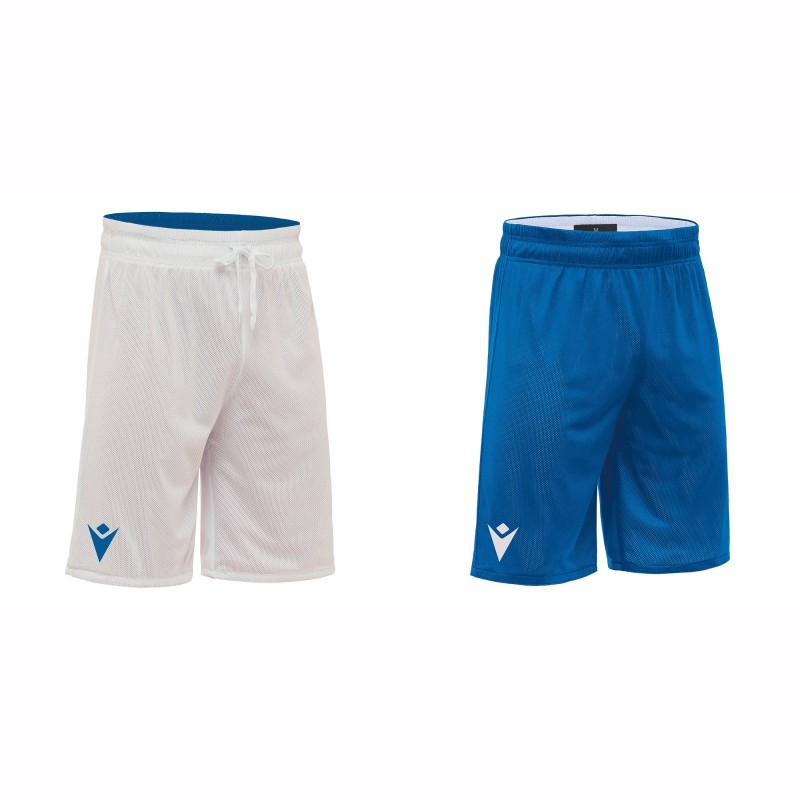 SHORTS REVERSIBLE BASKETBALL DENVER HERO - MACRON - Size 3XS - 5XL - Picture 11 of 17