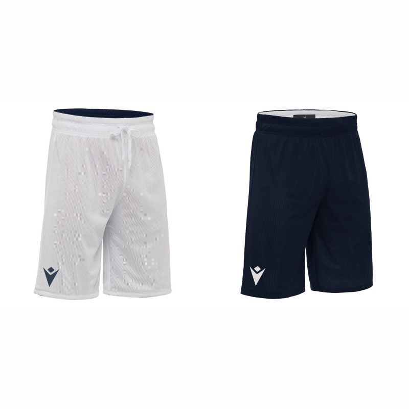 SHORTS REVERSIBLE BASKETBALL DENVER HERO - MACRON - Size 3XS - 5XL - Picture 13 of 17