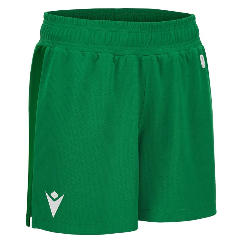 ECO SHORTS WOMAN BASKETBALL PLATINUM - MACRON - Size XS - 3XL - Picture 8 of 11