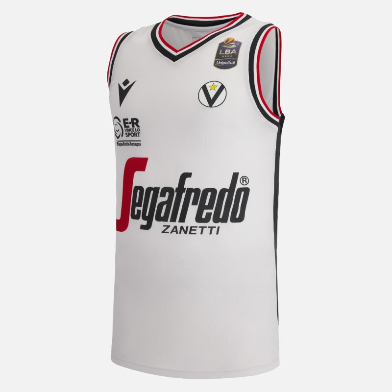 BASKETBALL VIRTUS BOLOGNA - JERSEY SHIRT AWAY - MACRON - Season 2022/23