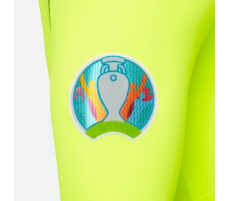 EURO 2020 UEFA REFEREE MAN - MATCH SHIRT YELLOW LS - FOOTBALL SOCCER MACRON
