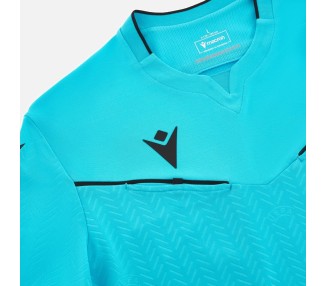 UEFA ARBITRO UOMO CALCIO MACRON - MAGLIA MATCH DAY CELESTE M/C - 2023/25