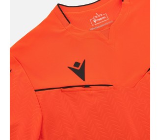 UEFA ARBITRO UOMO CALCIO MACRON - MAGLIA MATCH DAY ROSSO M/C - 2023/25