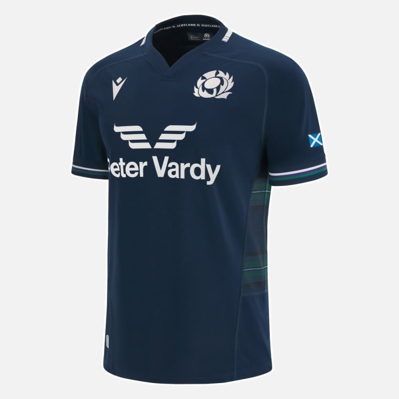 RUGBY SCOZIA – MAGLIA REPLICA HOME - MACRON - Stagione 2023/24 RUGBY SCOZIA – MAGLIA REPLICA HOME - MACRON - Stagione 2023/24
